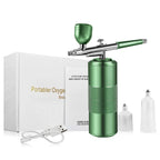 Spray Gun Nail Art Compressor Portable Air Brush Nail Polish Compressor Nail Art Art Cake Painting Process Spray Gun Compressor,