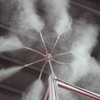 50pcs High Pressure Atomizing Misting Nozzle Sprayer Fogging Sprinkler for Disinfection,Booth Sterilizing,Patio Garden