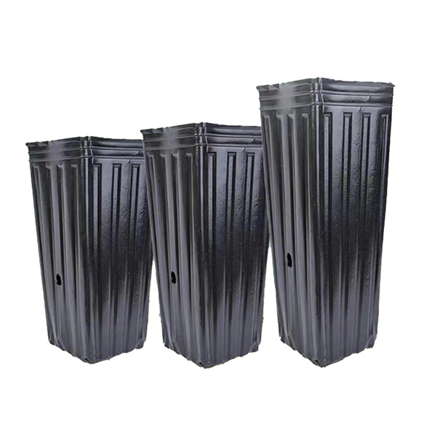 20pcs Tall Deep Tree Pots, Plant Nursery Tall Flower Plant Containers Starting Pots Plant Seedling Nursery Pots for Outdoor Gard