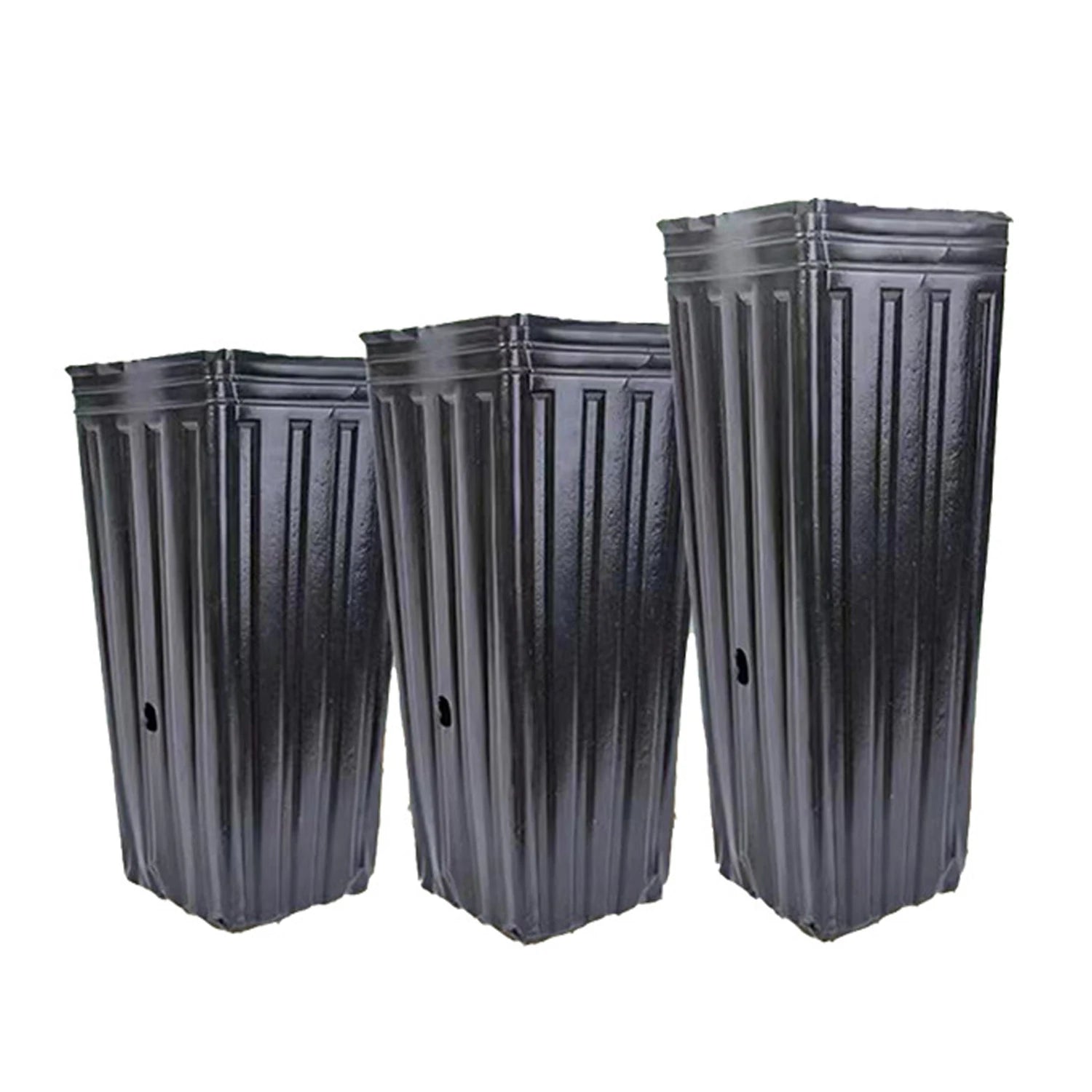 20pcs Tall Deep Tree Pots, Plant Nursery Tall Flower Plant Containers Starting Pots Plant Seedling Nursery Pots for Outdoor Gard