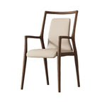 Comfortable Armchair Dining Chairs Kitchen Relaxing Modern Design Dining Chair Minimalist Waiting Room Dining Room Furniture
