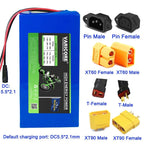VariCore 36V/48V/60V 25Ah 21700 Lithium Battery Pack 1200w With PCB for 42V 54.6V 67.2V Electric vehicle Batteries + Charger