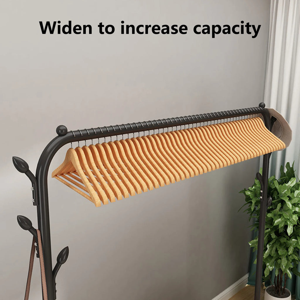 Clothes Rack Nightstand Coat Rack Storage Bedroom Clothes Stand Organizer Night Table Storage Shelf Clothing Racks Household