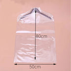 Clear PVC Garment Cover  for Clothes Garment Coat Jacket Shirt Suit Dust 5pcs 18 Wire Moisture Proof Protection Case