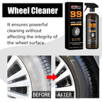 120ml Car Iron Remover Wheel Cleaner Wheel Hub Rust Removal Metal Disc