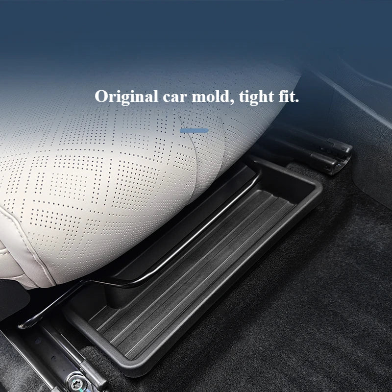 For BYD ATTO 2 Under-seat hidden Storage Armrest Box Co Pilot Center Console Storage Box Modified Car Modification Accessories