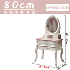Indoor furniture Dresser Small 40/45/50/60cm Home Girls Bedroom Mini Narrow European Princess Powder Makeup Table