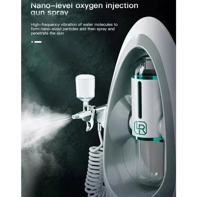 Newest Peeling Beauty Device Hydra Dermabrasion Aqua Facial Cleaning Small Bubble Oxygen Injection Instrument Suction Blackhead