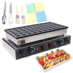Nonstick Electric 50pcs Mini Dutch Pancake Baker Maker Iron Machine