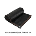 Black Shading Net Anti-UV Sunshade Cloth Outdoor Swimming Pool Cover Sunshade Mesh Garden Plants Balcony Patio Car Canvas Awning