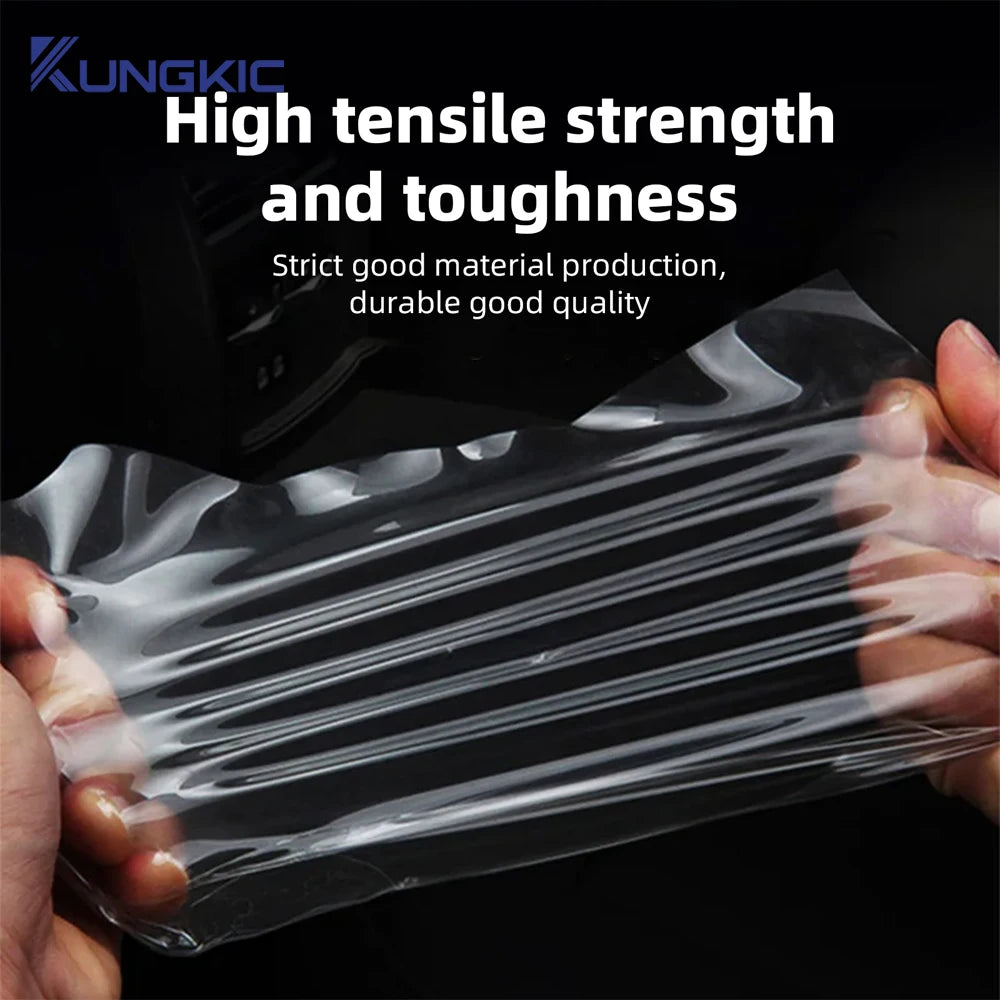 TPU Transparent protective film for VW Volkswagen Touareg 2019 2020 GPS Navigation Speedometer Interior Screen Gear Anti-scratch