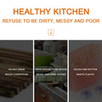 [CLOS] Kitchen Hanging Stainless Steel Chopsticks Spoons Fork Cutlery Holder Organizer Rack Drainer Storage
