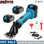 6 Speed 13 Teeth Electric Wool Shears Goat Horse Hair Scissor Wireless Sheep Shearing Farm Clipper tool for Makita 18V Battery