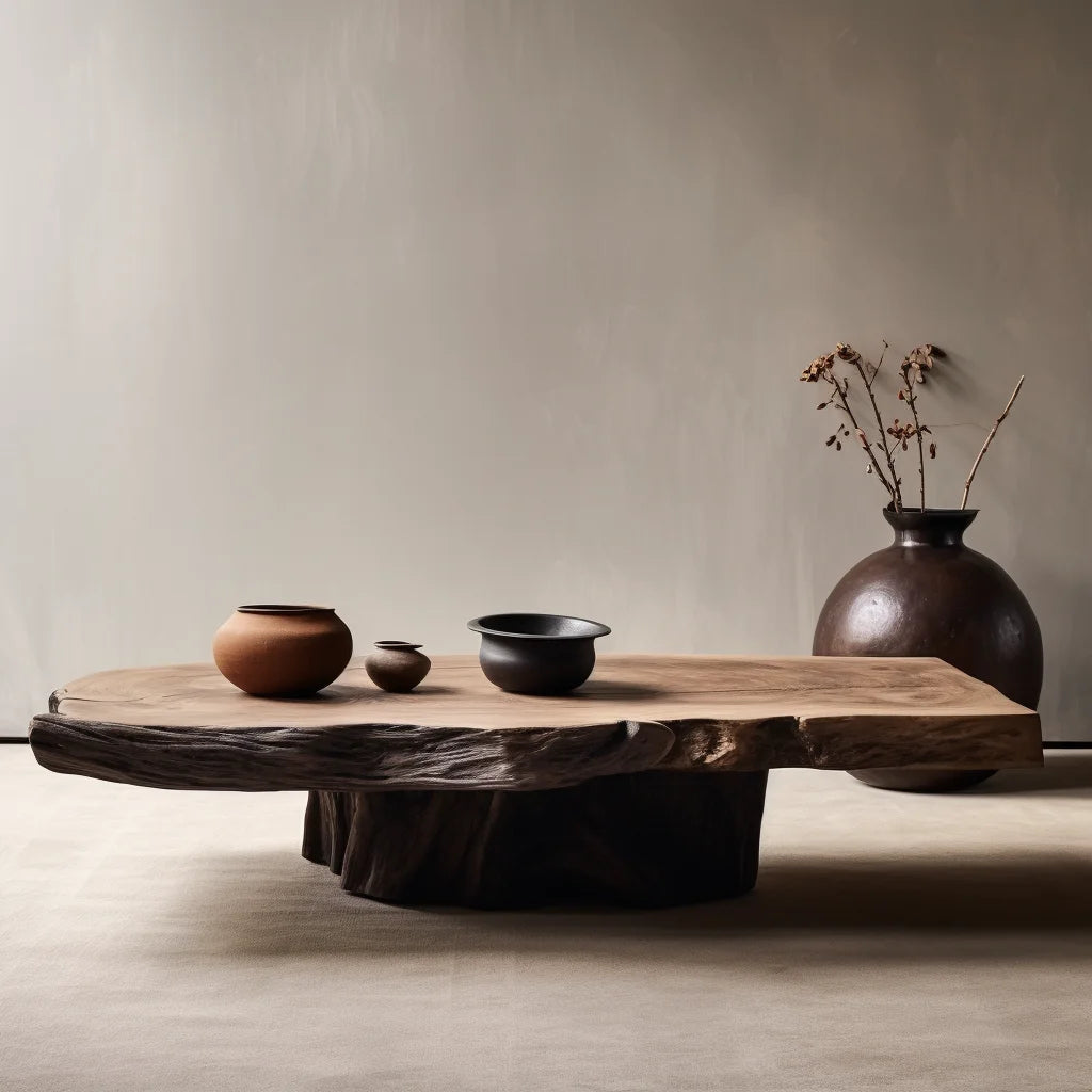 Aesthetic Wood Coffee Table Antique Designer Modern Living Room Decoration Coffee Table Unique Service Meubles Home Furniture