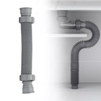 Bathroom Kitchen Flexible Tube Pipe Sink Basin Water 1-1/2 P-Trap Drain Hose