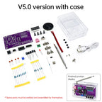 DIY Welding Kits 87-108MHz HU-017A/HU-017B RDA5807S Radio Kit FM DIY Electronic Parts Learning Set