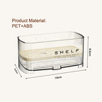 New Kitchen Sink Caddy; Wall-mounted Sponge Holder; Household Faucet Storage Gadget; Drain Design; 1pc Rag Rack.