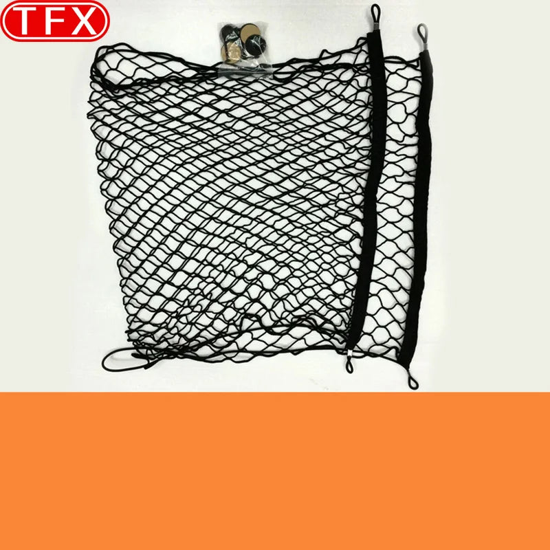 For BYD Sealion 7 2024 2025 Car Styling Trunk Fixed Mesh Pockets Luggage Storage Net Trunk Storage Net Auto Accessories