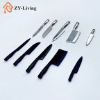 1 Set Doll House Mini Kitchen Knife Cooking Utensils Model for Dollhouse Kitchen Furniture Decoration Accessories Toy