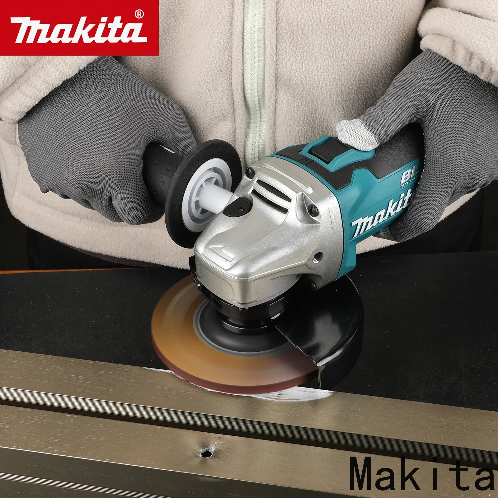 Makita DGA504 18V 6.0Ah 125mm brushless lithium battery multi-purpose angle grinder