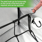 Plant netting for climbing Growing Tent Stretchable Mesh Trellis Net Plant With 4 Hooks For Garden Vegetables Vine Plants