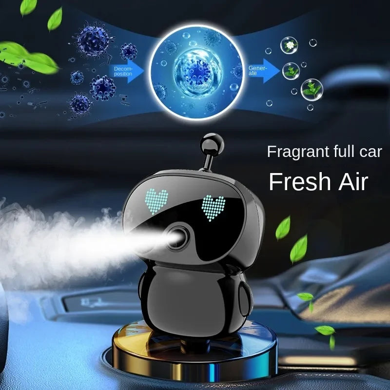 Intelligent Car Fragrance Diffuser Air Humidifier Aromatherapy Machine Indoor Air Fragrance House Gift Car Perfume Holder
