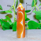 Carnelian Tower Crystal Natural Stone Quartz Home Decoration Minerals Reiki Craft Gifts Energy Healing Meditation Spiritual Love