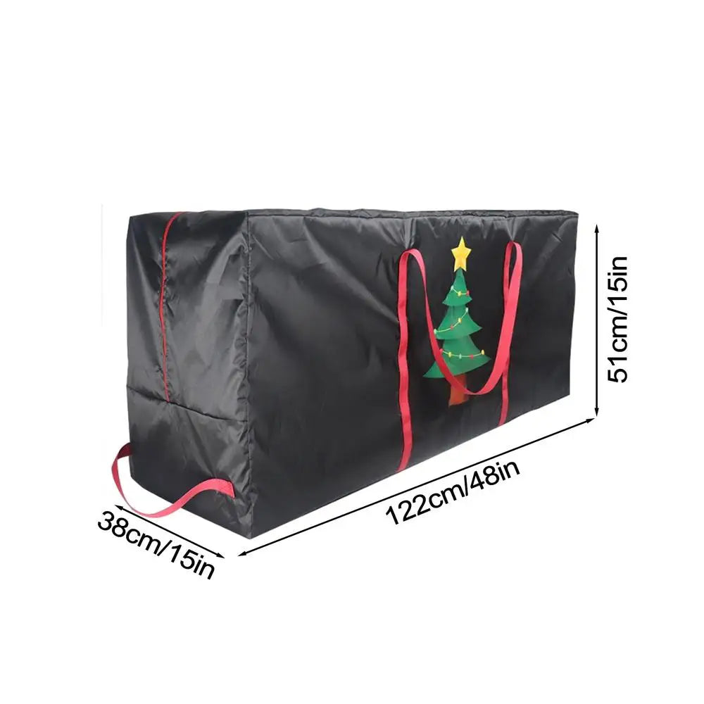 Foldable christmas tree bag 210 cm 180cm Waterproof christmas tree storage cover Large Capacity Storage Camping Home Storage