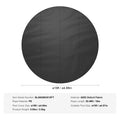 VEVOR 18/15Ft Round Pool Cover Solar Covers for Above Ground Pools Safety Pool Cover with Drawstring Design Black
