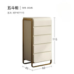 Light luxury modern simple fashion custom high end marble drawer cabinet 3 4 5 6 drawers Dresser home furniture Storage locker