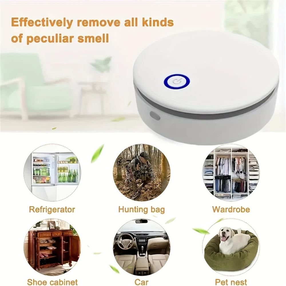 Portable Air Purifier Negative Ion And Ozone Generator Rechargeable Pu