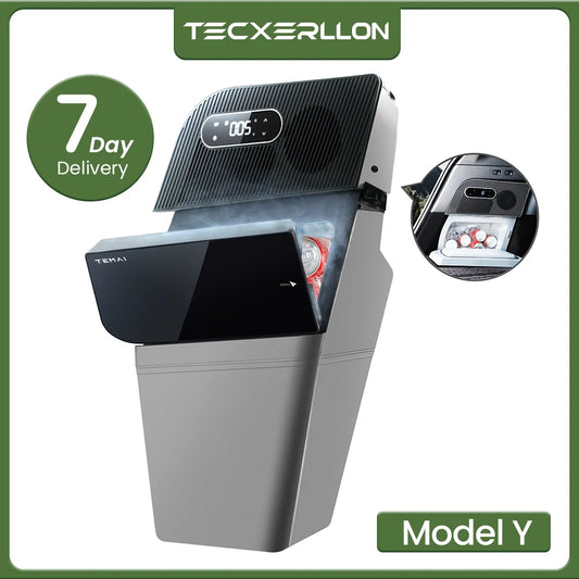 Tesla Model Y (5-Seater) 15L Car Fridge - Compressor Cooling for Road Trips & Camping | AlluCanFind