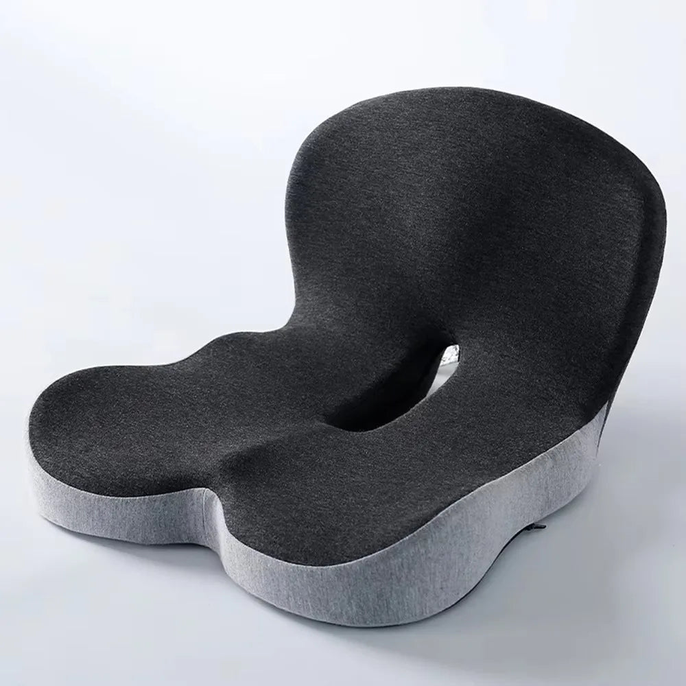 Comfort Memory Foam Backrest Cushion Breathable Non Slip Chair Cushion