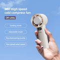 Handheld Air Cooling Mini Turbo Jet Fan 4000mAh 100 Speeds Adjustable