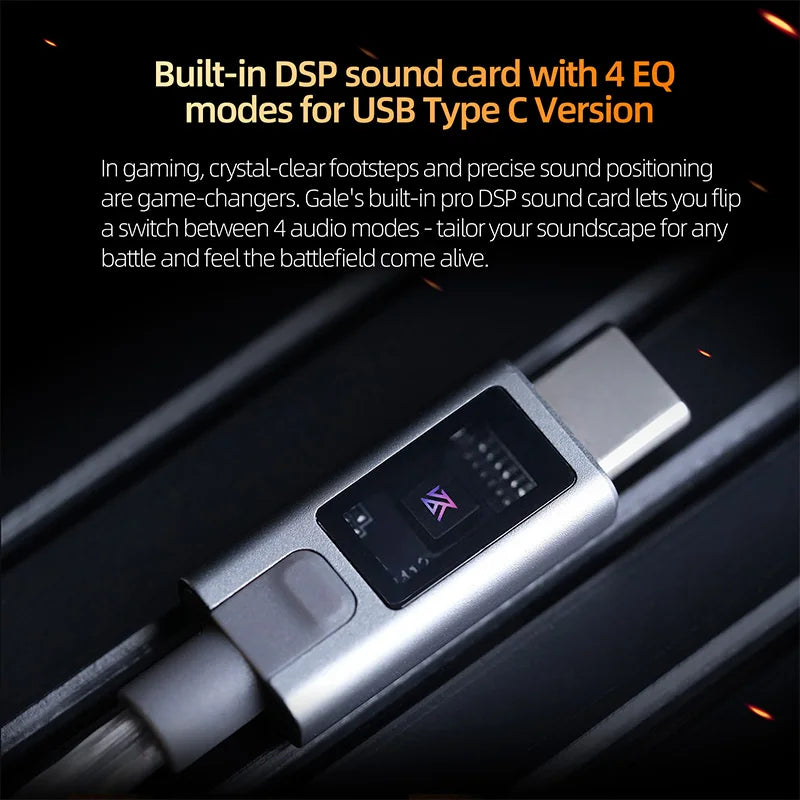 KZ Gale Wired In Ear HiFi Earphones Superlinear Dynamic Drive Headphones Ergonomics Music Monitor Headset Custom Gaming Earbuds