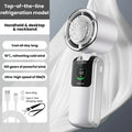 2025 New Ice Pack High Speed Handheld Eletirc Fan 100 Speed Adjustable