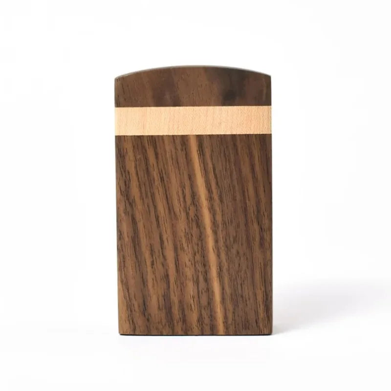 Walnut Wood Cigarette Case Box Holder Container Cigarette Box Case Wooden Cigarette Storage Box Case Smoker Gift