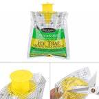 1-20Pcs Hanging Outdoor Fly Trap Disposable Insect Bug Attract Fly Catcher Bag Mosquito Trap Catcher Wasp Fly Killer Flie Trap