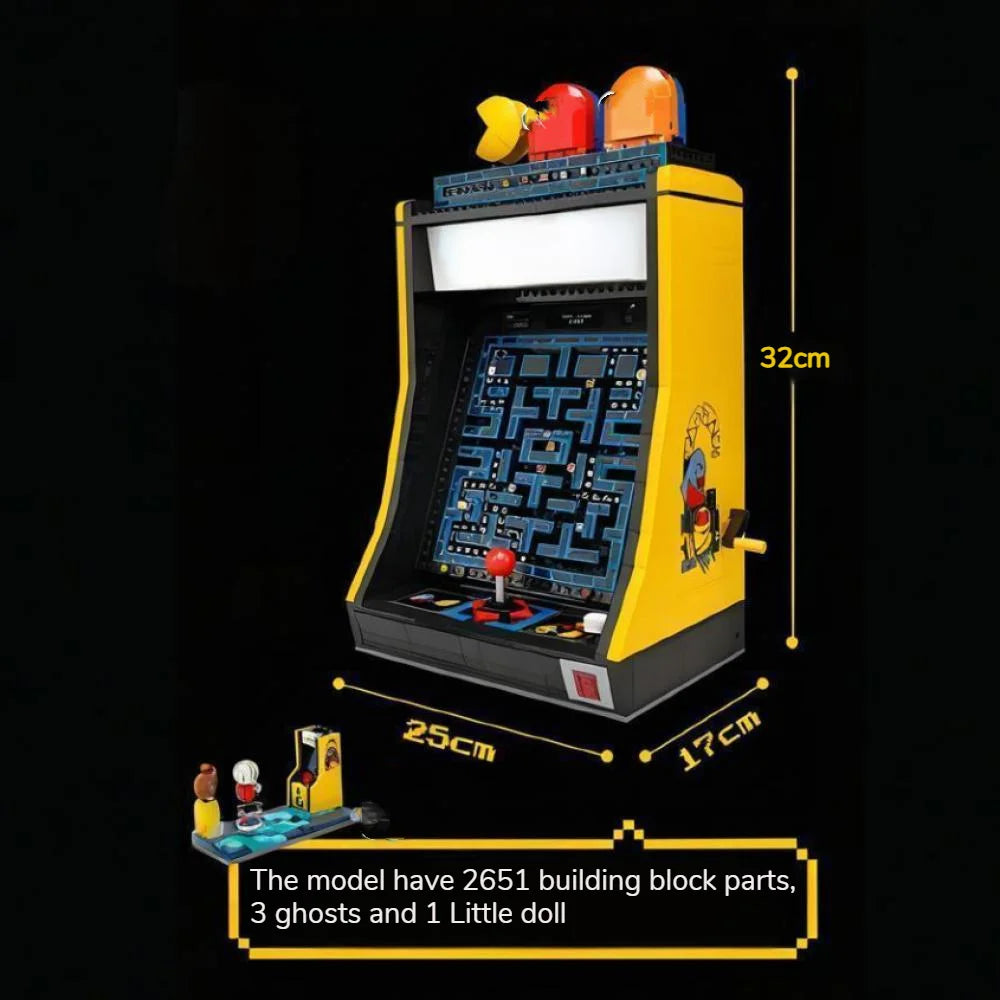 Creative Arcade Gaming Console Building Set - Holiday Party Gift
