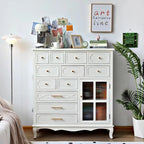 Luxury Dust Proof Living Room Cabinets Craft Organizer Kitchen Storage Cabinet House American Muebles Hogar Home Accessories