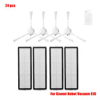 For Xiaomi Robot Vacuum X10 Robot Vacuum Cleaner Parts Replacement Main Side Brush Hepa Filter Mop Cloth Dust Bag Accessories
