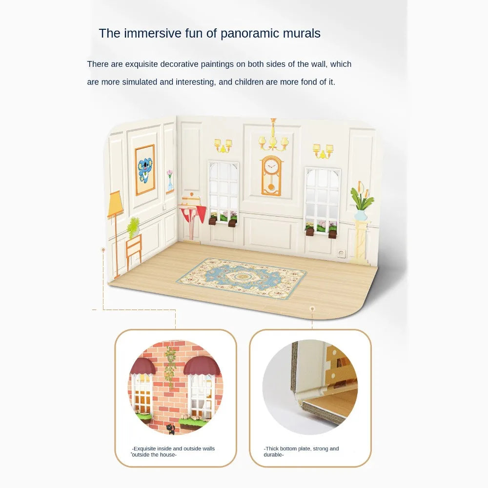 Kitchen Dollhouse Furniture Miniature Toy Scene Model Miniature Items Dollhouse Accessories Furniture Miniature