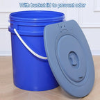 Durable Plastic Toilet Seat Lid Potty Seat Removable Movable Toilet Lid Camping Bucket Seats Home Outdoor Accessory
