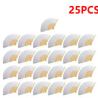 50/1pcs DIY Paper Bamboo Folding FanAdults Kid Hand Fans Calligraphy Painting Practice Blank White Fan for Wedding Room Decor
