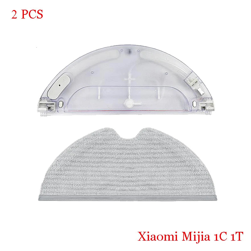 For Xiaomi Mijia 1C STYTJ01ZHM  Robot Vacuum Cleaner Hepa Filter Main Side Brush Mop Cloth Spare Part  Repalcement  Accessories