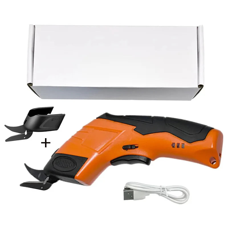 Cordless Electric scissors for fabric cutting Cloth USB Rechargeable Lithium Leather Sewing scissors Cutting Fabric tools