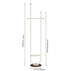 Stand Portable Clothes Rack Bedroom Floor Holder Clothes Hanger Hat Rack Home Modern Perchero De Pie Clothing Store Furniture