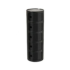 Creative Bedroom Bedside Table Modern Minimalist Round Storage Small Cabinet Large Capacity Plastic Side Cabinet