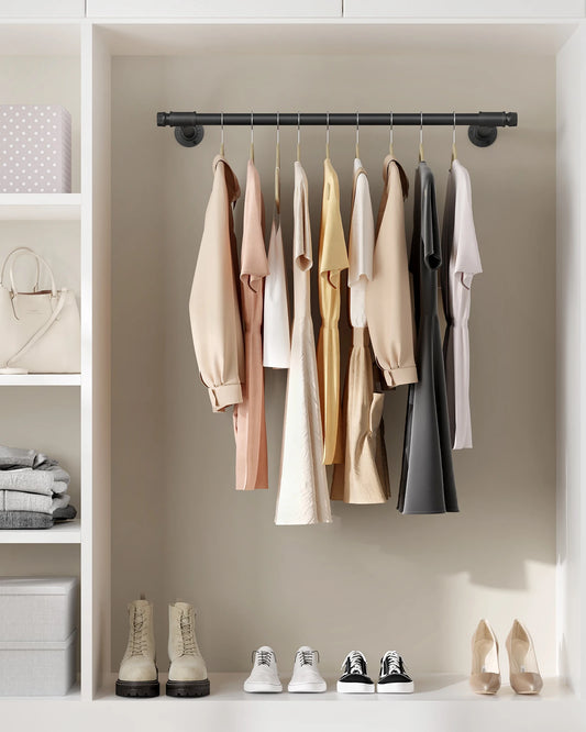 SONGMICS dresses Rod (1 st) dresses stand for Wall, 60 kg load capacity