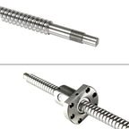 SFU1204 Ballscrew 200-1500mm End Machined With 1204 Ball Nut C7 12mm Ball Screw For CNC 3D Printer